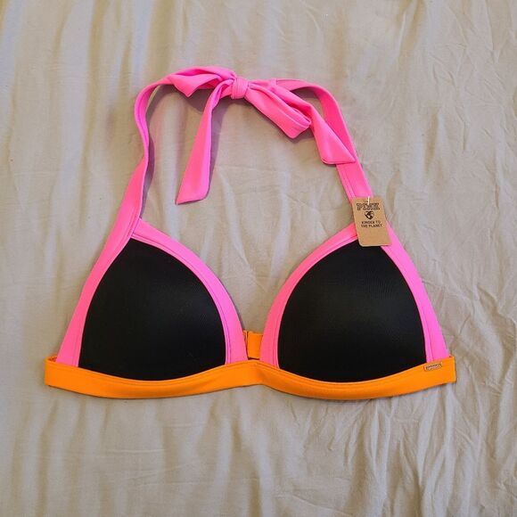 Victoria’s Secret NWT Push-Up Triangle Bikini Top size M - Picture 3 of 10
